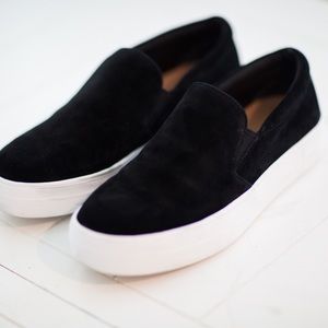 Steve Madden Black Suede Shoes